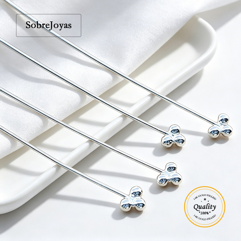 Jewelry Making Silver - 3 Agulhas de Prata Esterlina 925