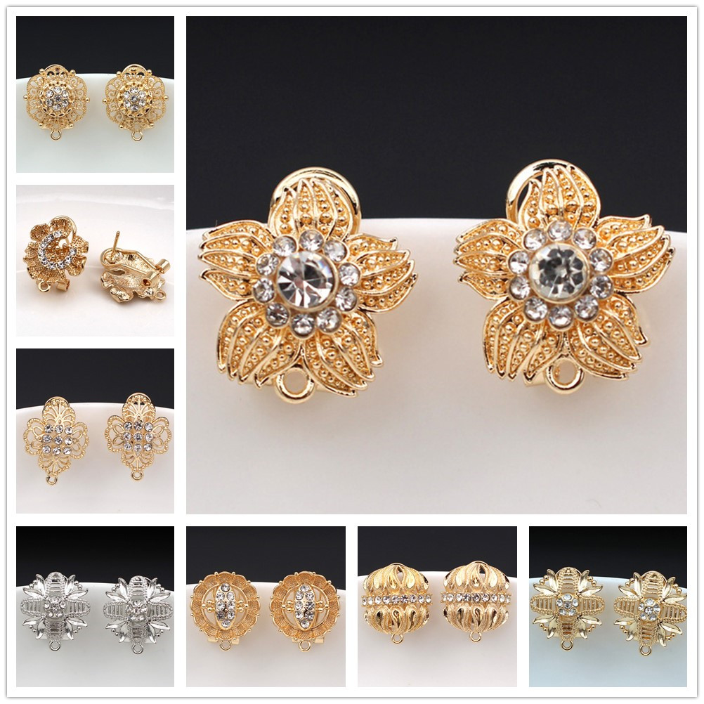 Jewelry Making Dubai - 10 pares de brincos de flor