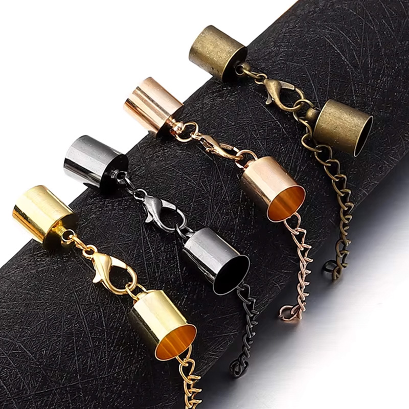 Jewelry Making Parts - 10 conjuntos de tampas de extremidade