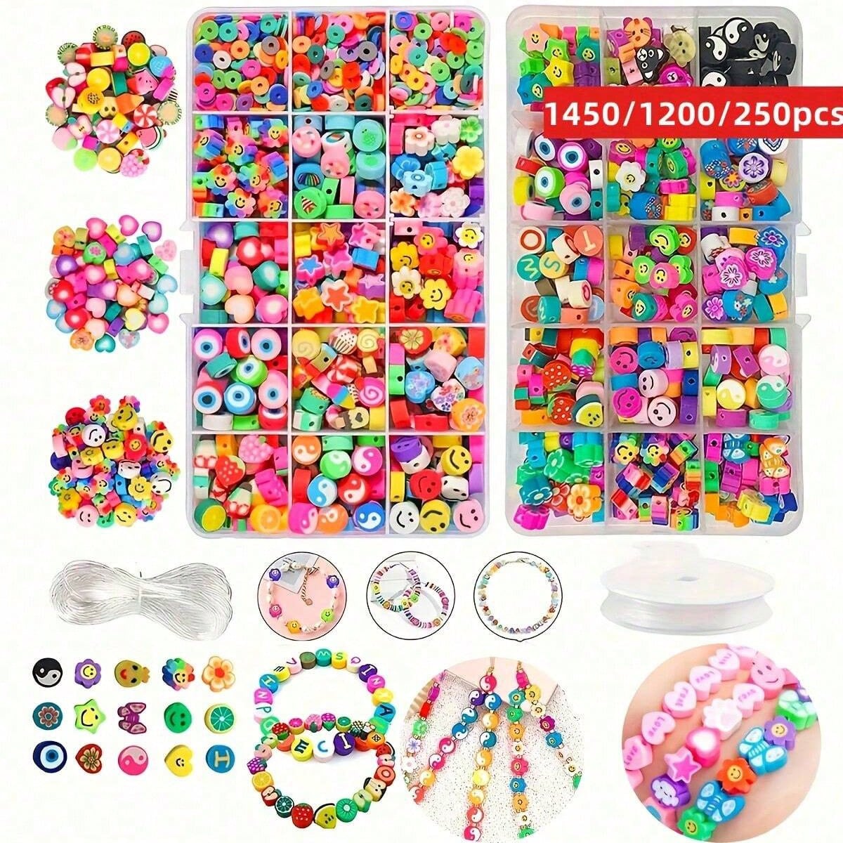 Jewelry Making For Adults - Conjunto de 1450/1200/250 peças de Contas