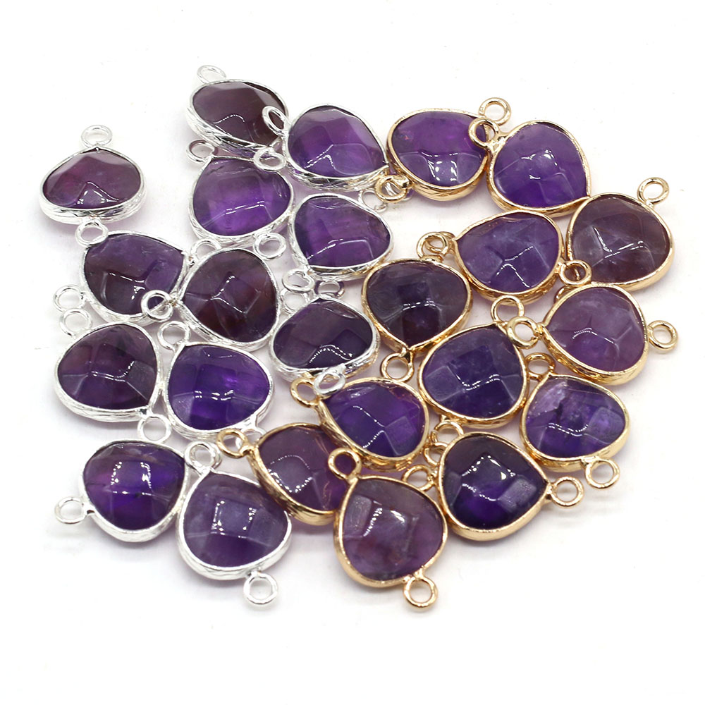 Jewelry Making For Adults - 2 pçs conectores de pedra natural