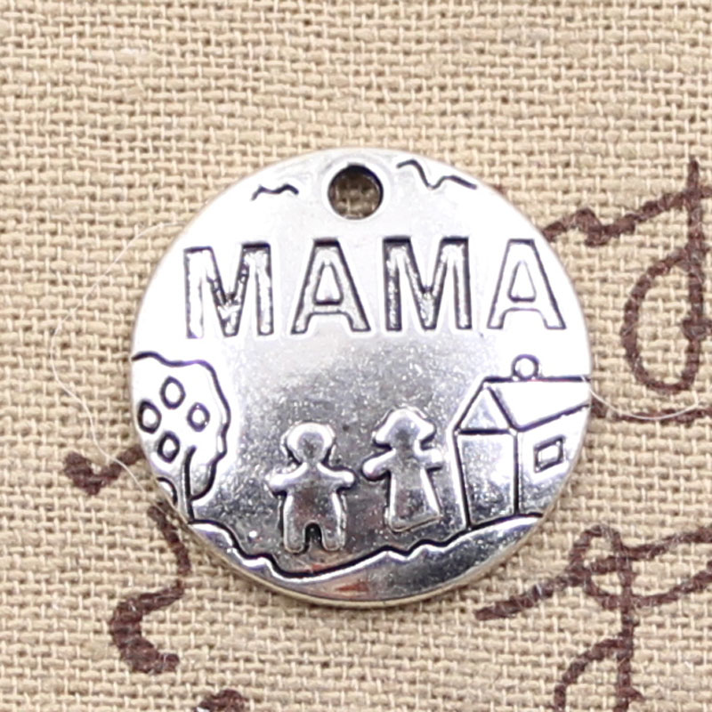 Jewelry Making 4 Year Old - 12pcs Encantos Mama Crianças Casa 22x22mm