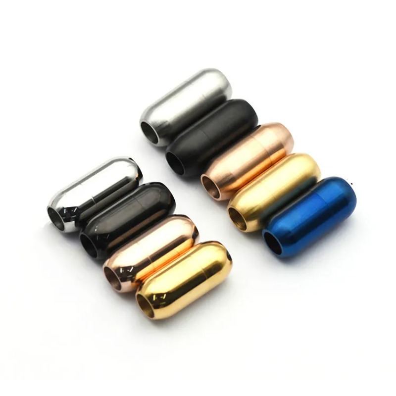 Jewelry Making Material - Aço inoxidável Fechos Magnéticos, Cordão De