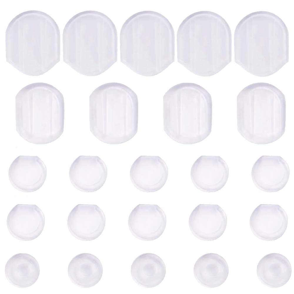 Jewelry Making Paris - Silicone Clip-On Earring Pad, Capa de