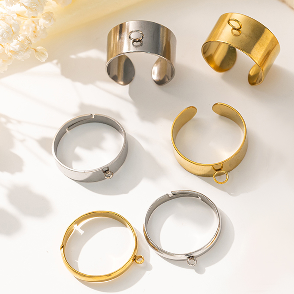 Jewelry Making For Adults - 5 pçs/lote aço inoxidável cor dourada