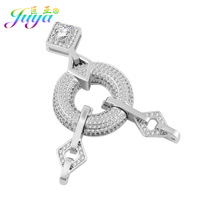 Jewelry Making Metal - Juya diy componentes de jóias prendedor