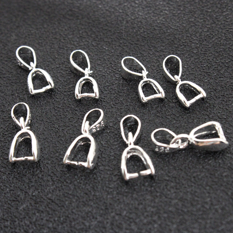 Jewelry Making Silver - 10 Peças de Conectores de Cobre