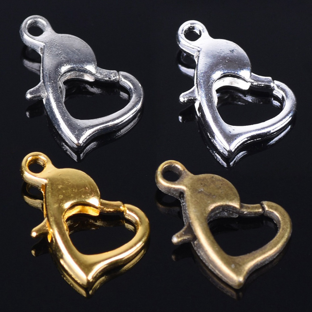 Jewelry Making Silver - 30 pces 12x8mm ouro/prata/bronze cor metal