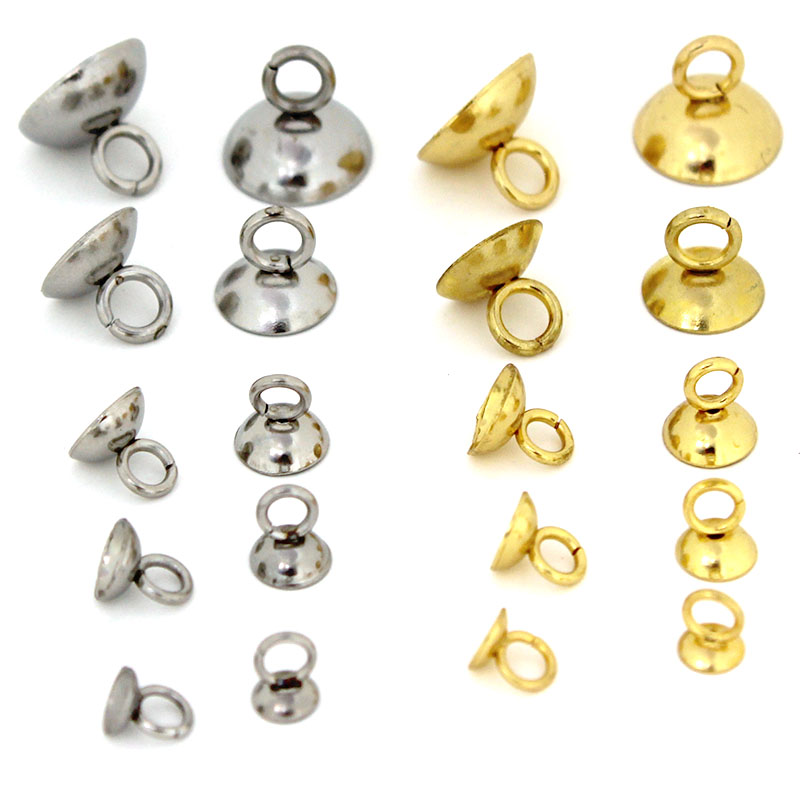 Jewelry Making Beads - 20 peças 4/5/6/8/10mm contas de aço