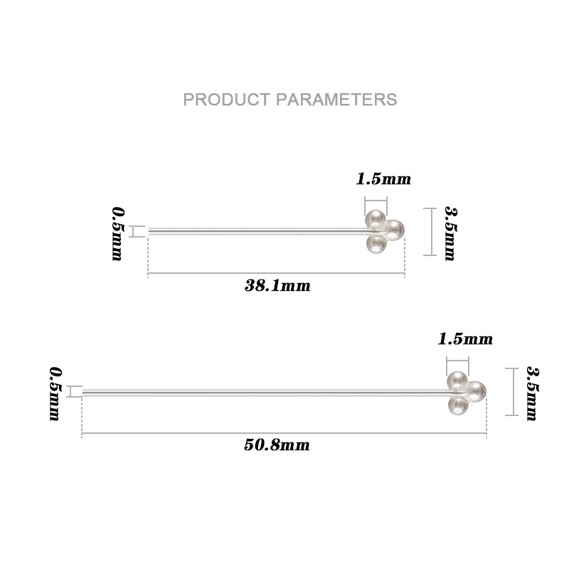3 Agulhas de Prata Esterlina 9 - Jewelry Making Silver avaliação e preço
