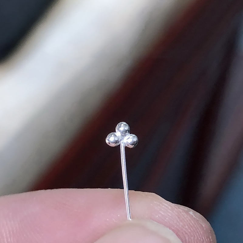 3 Agulhas de Prata Esterlina 9 - Jewelry Making Silver avaliação e preço