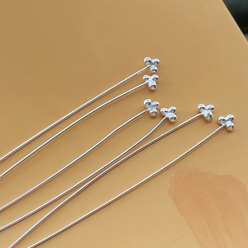 3 Agulhas de Prata Esterlina 9 - Jewelry Making Silver avaliação e preço