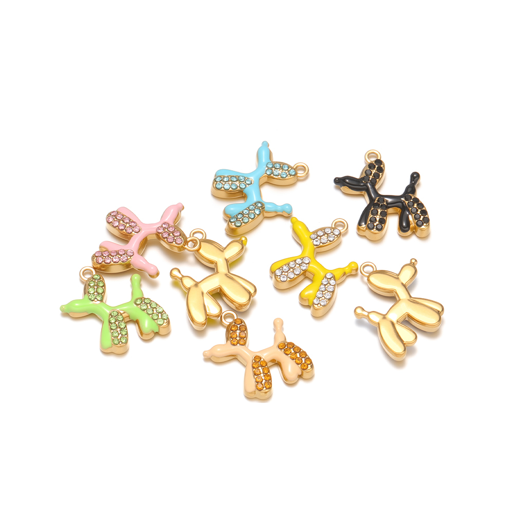 4 Peças de Pingentes de Cão Ba - Jewelry Making 4 Year Old avaliação e preço