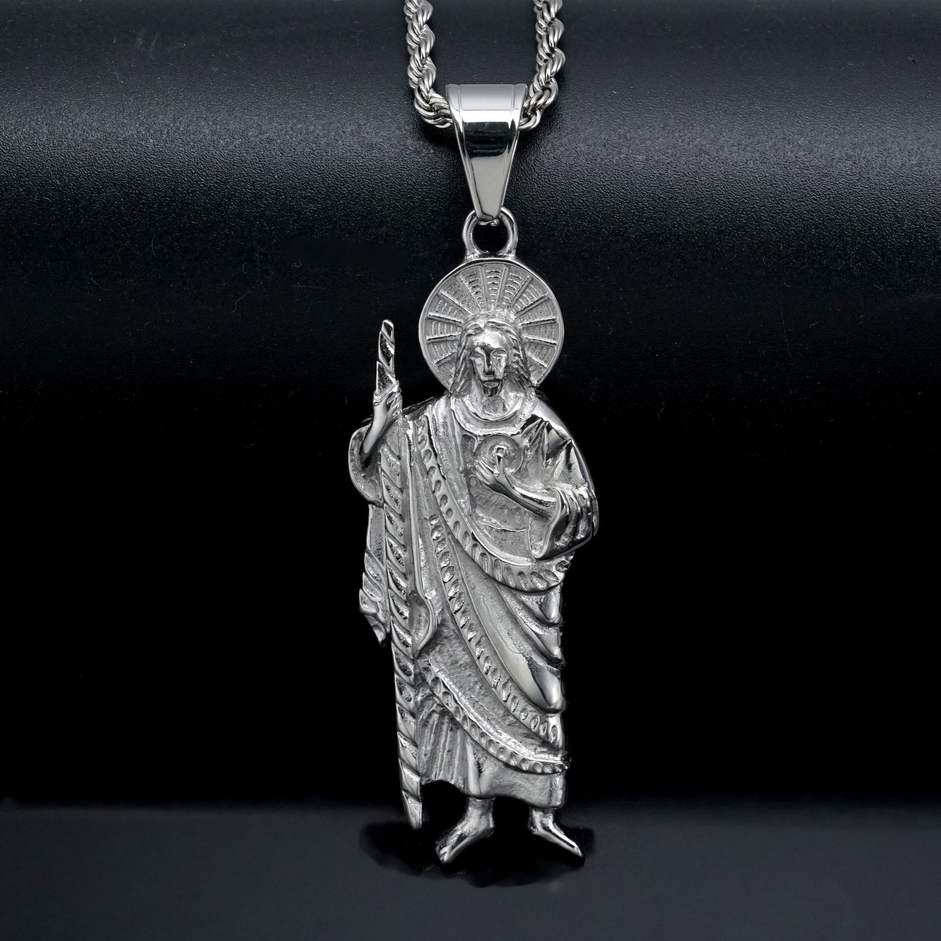 Colar com pingentes de aço ino - Jewelry Making Singapore avaliação e preço