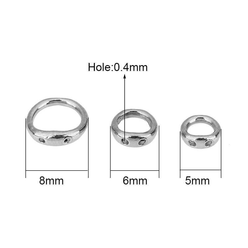 20 pçs de aço inoxidável colar - Jewelry Making Beads avaliação e preço