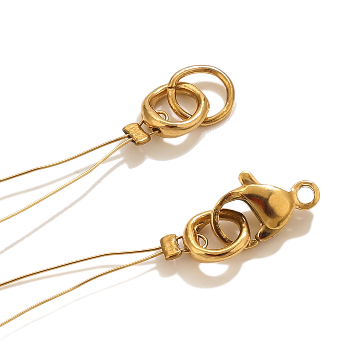 20 peças de Fechos de Aço Inox - Jewelry Making Beads avaliação e preço