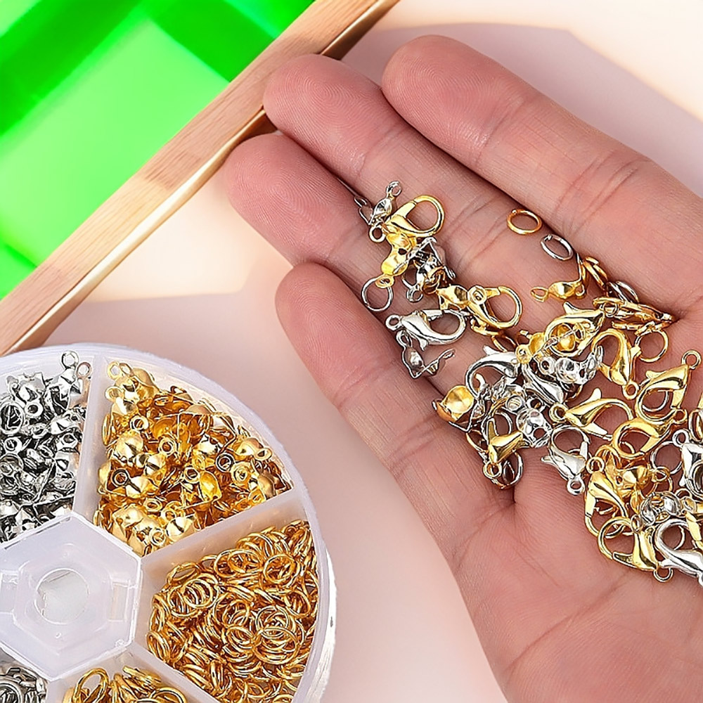 540 pçs de aço inoxidável lago - Jewelry Making Beads avaliação e preço