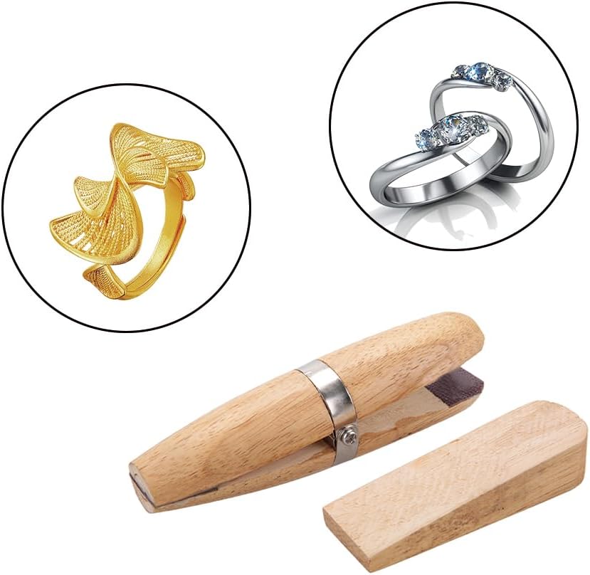 Grampo de Madeira para Joalhei - Jewelry Making Ring Tool avaliação e preço