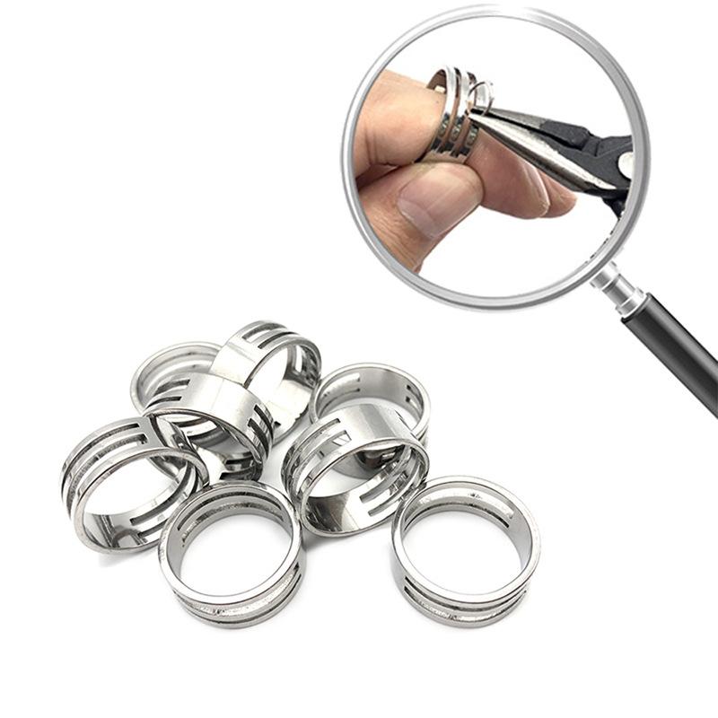 Novo Anel de Dedo Aberto e Fec - Jewelry Making Ring Tool avaliação e preço