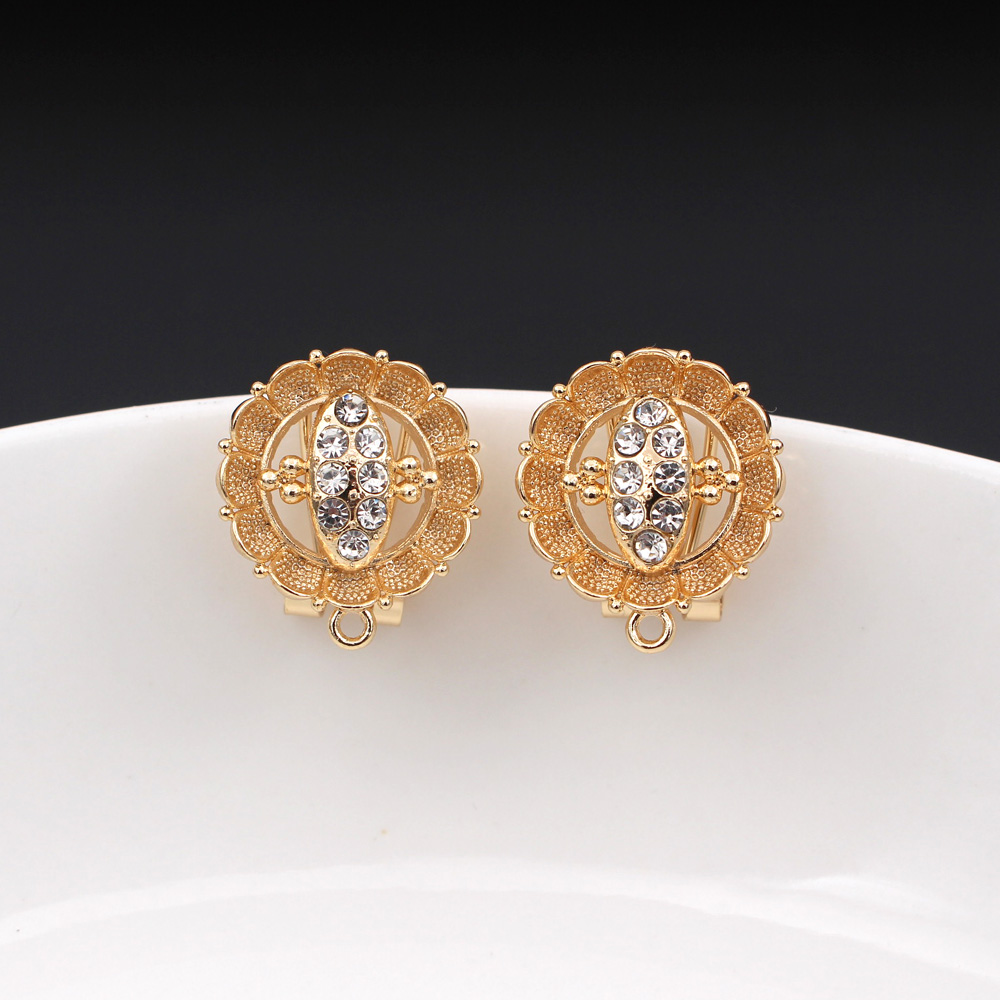 10 pares de brincos de flor co - Jewelry Making Dubai avaliação e preço