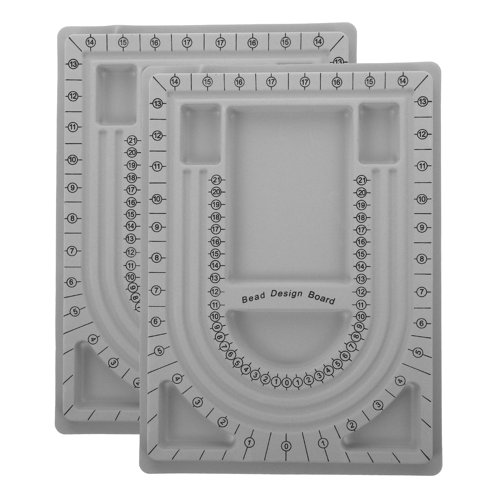 2 Peças de Tabuleiros para Des - Jewelry Making Beads avaliação e preço