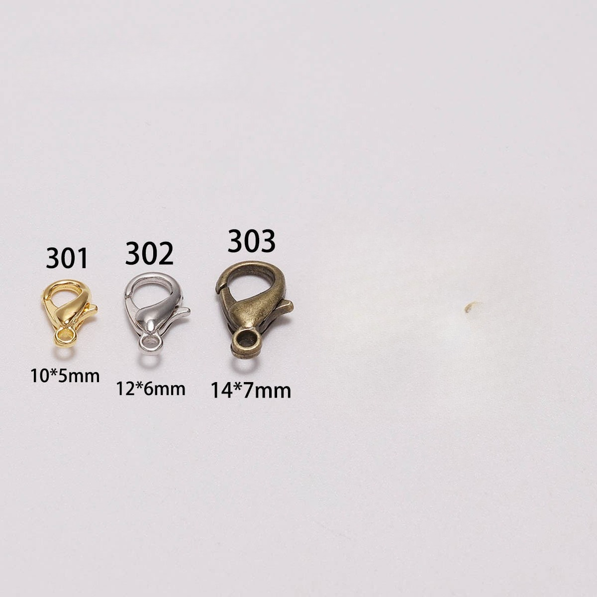 100 peças de Fechos de Lagosta - Jewelry Making Metal avaliação e preço
