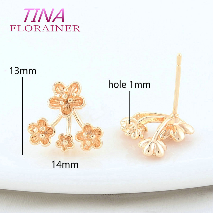 13*14mm 18k cor de ouro banhad - Jewelry Making Set avaliação e preço