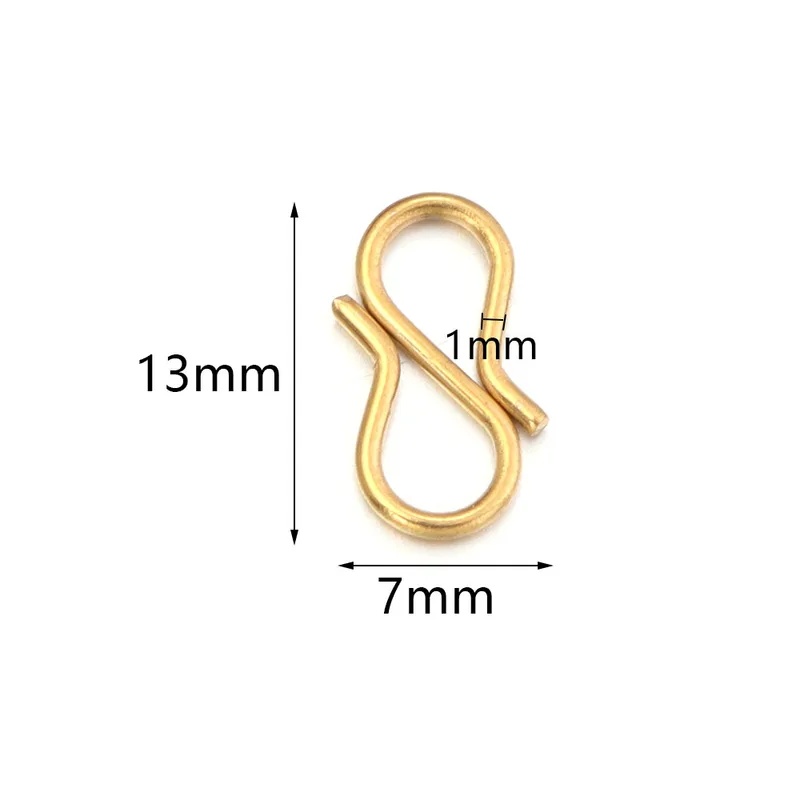 30 peças de fechos em forma de - Jewelry Making Material avaliação e preço