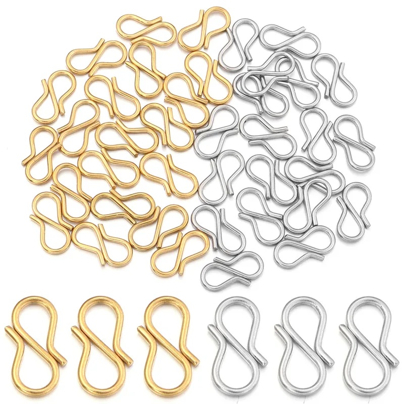 30 peças de fechos em forma de - Jewelry Making Material avaliação e preço