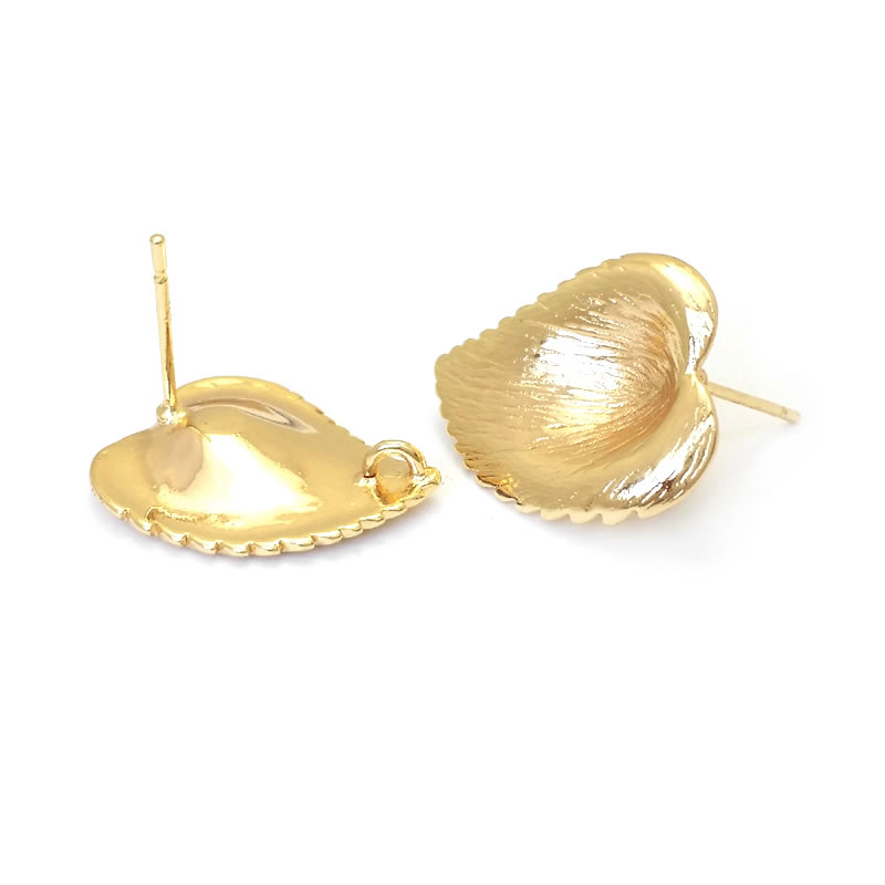 18K Gold Color Brass Lotus Lea - Jewelry Making Set avaliação e preço