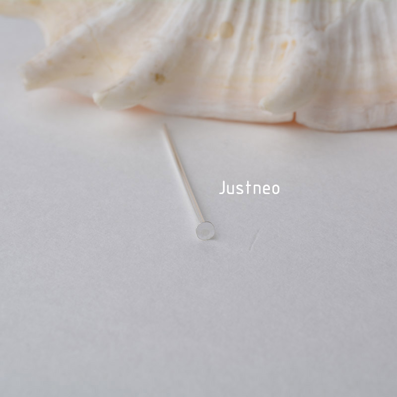 Alfinetes de cabeça plana em p - Jewelry Making Silver avaliação e preço