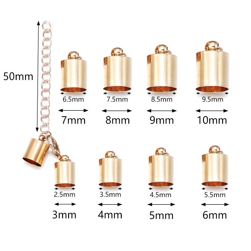 10 conjuntos de tampas de extr - Jewelry Making Parts avaliação e preço