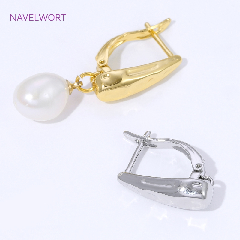 Ganchos de brinco lisos banhad - Jewelry Making Set avaliação e preço