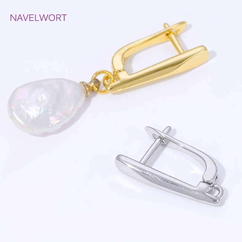 Ganchos de brinco lisos banhad - Jewelry Making Set avaliação e preço