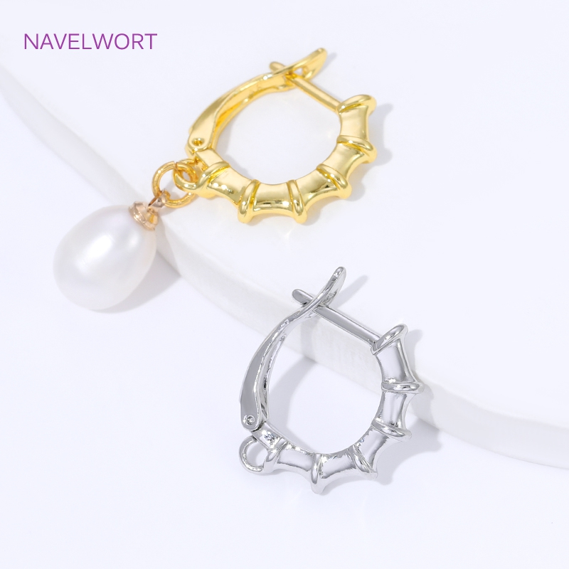 Ganchos de brinco lisos banhad - Jewelry Making Set avaliação e preço