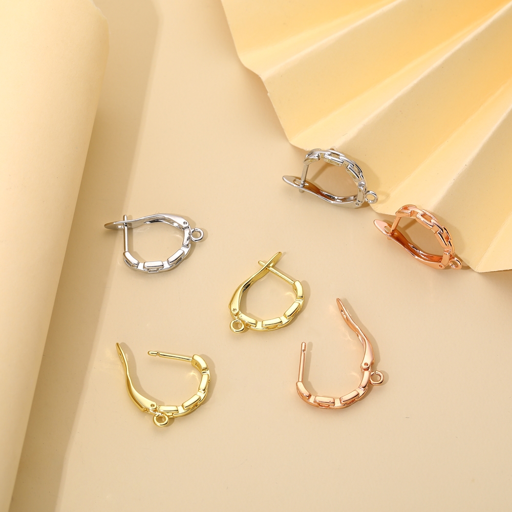 Juya diy brinco feminino fazen - Jewelry Making Silver avaliação e preço