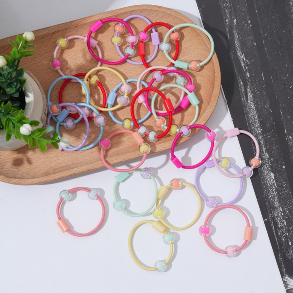 50 pçs bonito elástico laços d - Jewelry Making 4 Year Old avaliação e preço