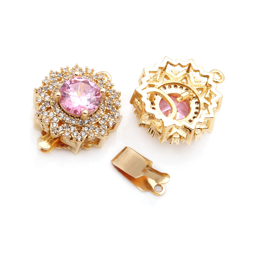 18k cor ouro latão e zircão co - Jewelry Making Set avaliação e preço