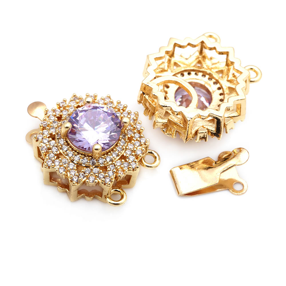 18k cor ouro latão e zircão co - Jewelry Making Set avaliação e preço