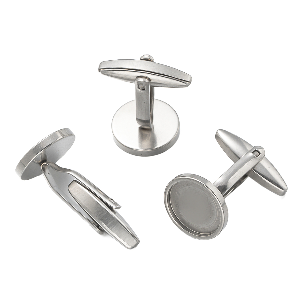 5 pçs abotoaduras de aço inoxi - Jewelry Making For Adults avaliação e preço