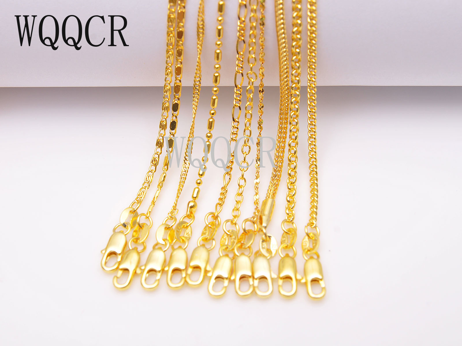 Corrente de colar de ouro 18k, - Jewelry Making Singapore avaliação e preço