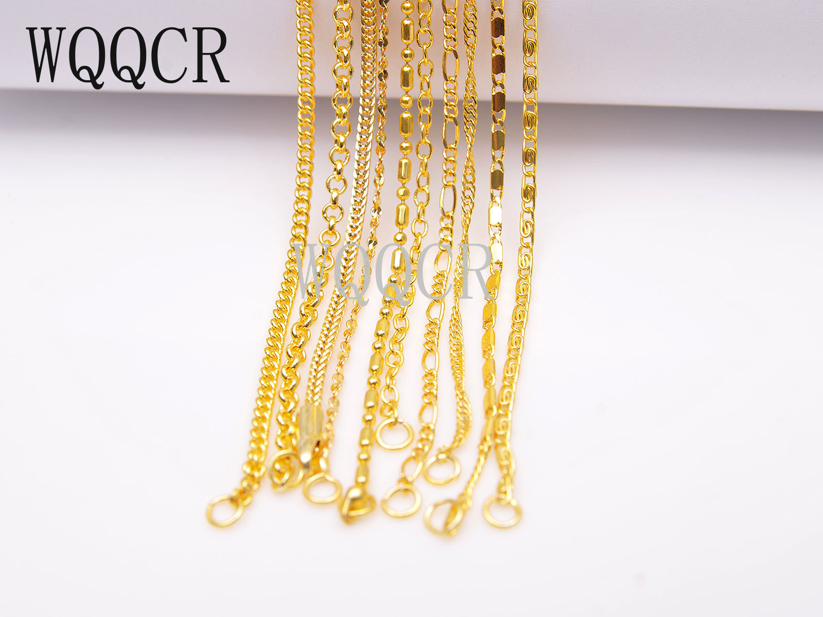 Corrente de colar de ouro 18k, - Jewelry Making Singapore avaliação e preço