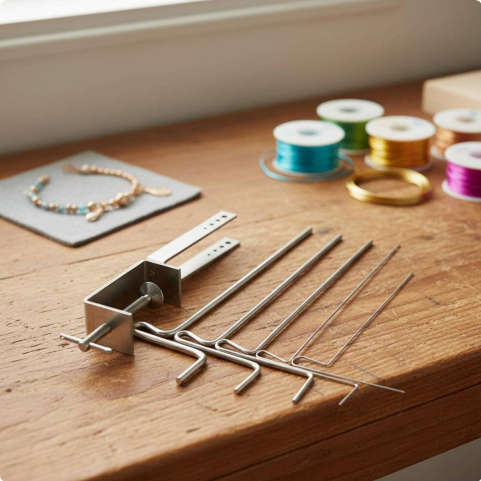 Conjunto de Varas de Arame Esc - Jewelry Making Ring Tool avaliação e preço