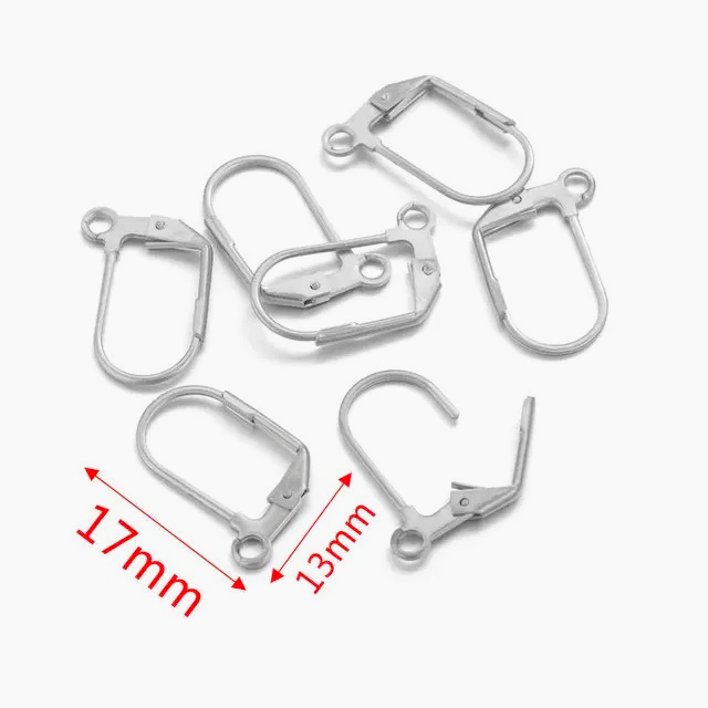Gancho de Orelha Hipoalergênic - Jewelry Making Silver avaliação e preço