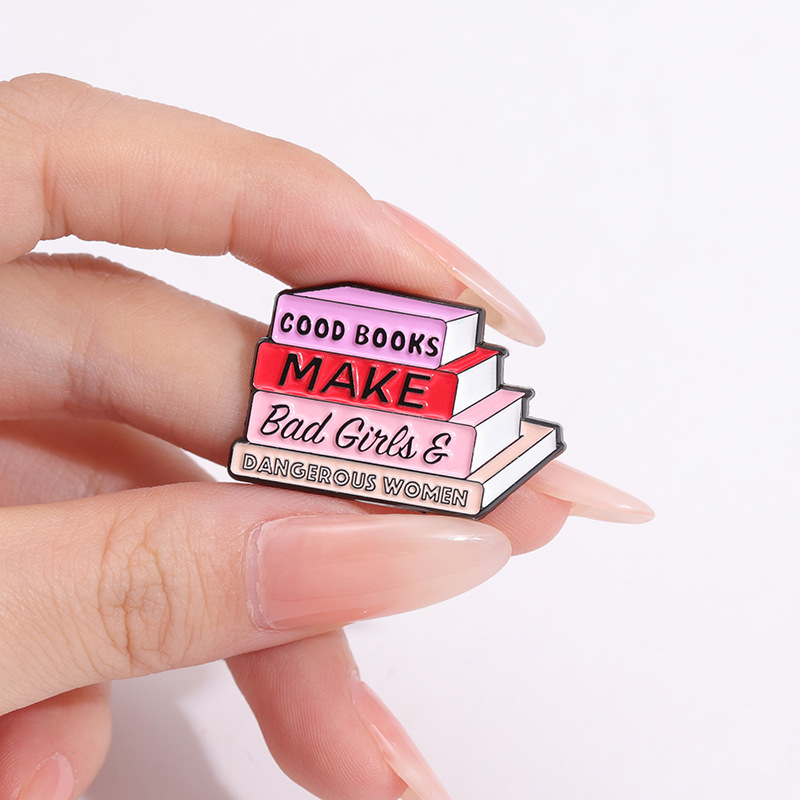 Broche de Esmalte com Slogan F - Jewelry Making Books avaliação e preço