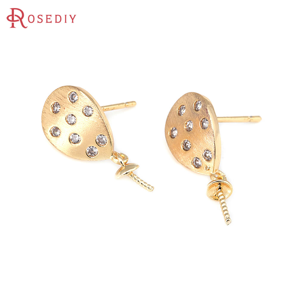 4 pçs 18k cor de ouro latão e  - Jewelry Making Beads avaliação e preço