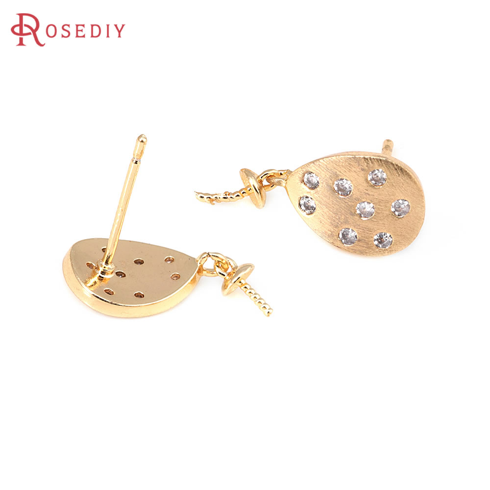 4 pçs 18k cor de ouro latão e  - Jewelry Making Beads avaliação e preço
