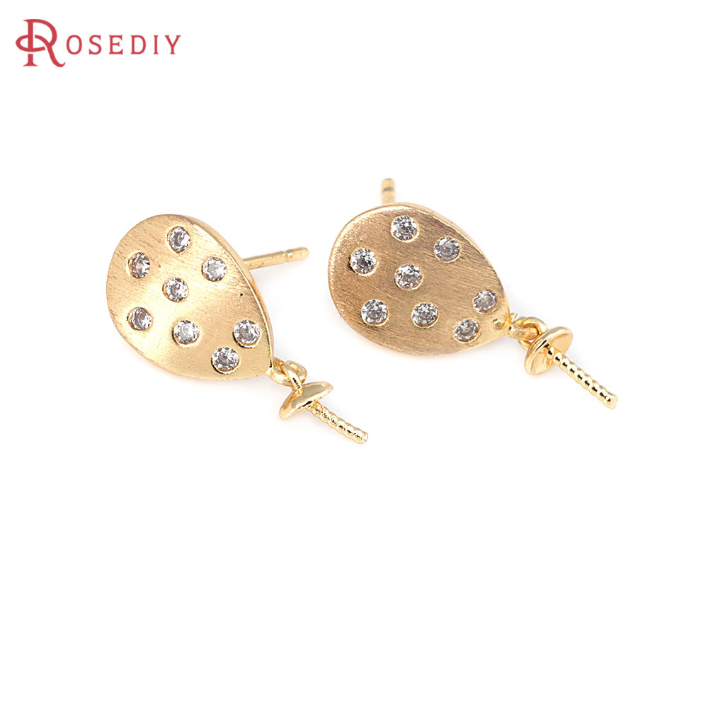 4 pçs 18k cor de ouro latão e  - Jewelry Making Beads avaliação e preço