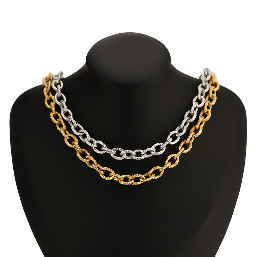 Chunky Chains de aço inoxidáve - Jewelry Making Paris avaliação e preço