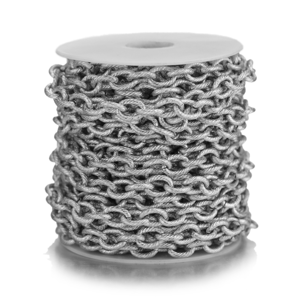 Chunky Chains de aço inoxidáve - Jewelry Making Paris avaliação e preço
